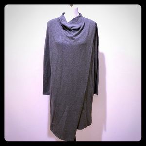 COS drape panel front dress